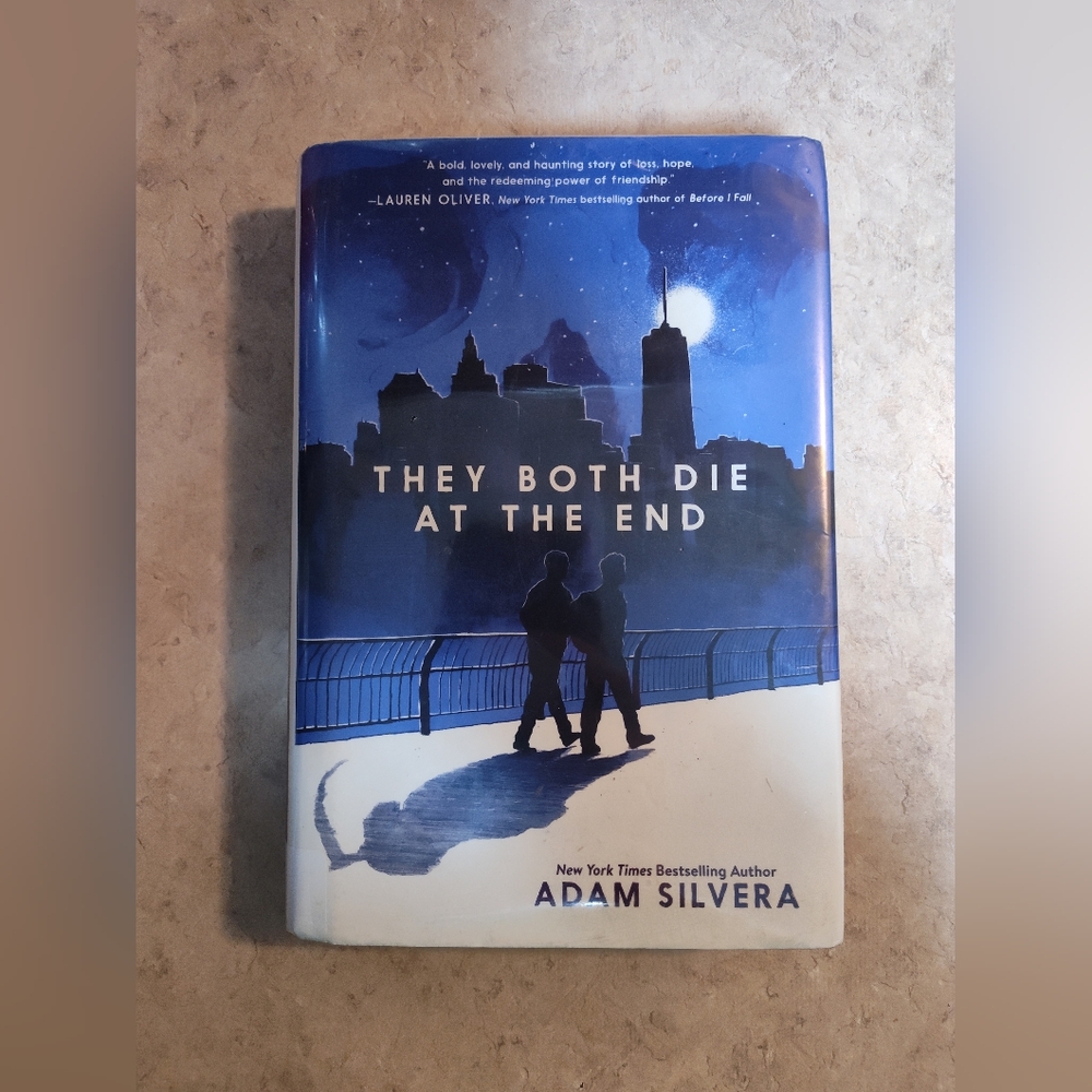 💙 They Both Die at the End by Adam Silvera (Hardcover)